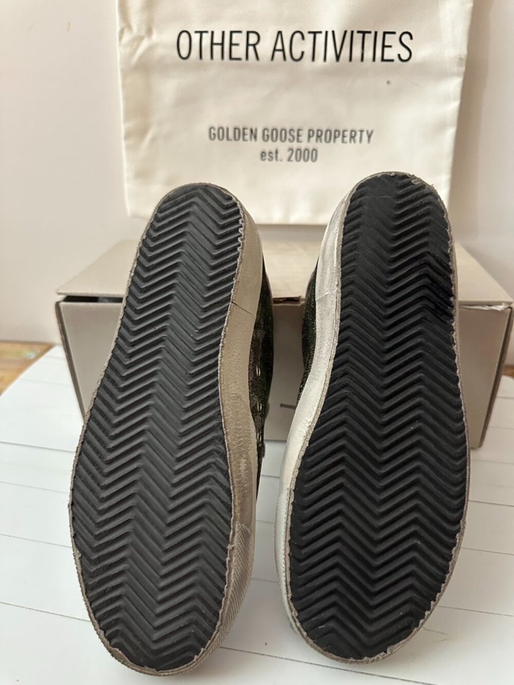 Golden Goose Super-Star Classic Sneakers | EU 36 (US 6) | Glitter Toe - Picture 6 of 9
